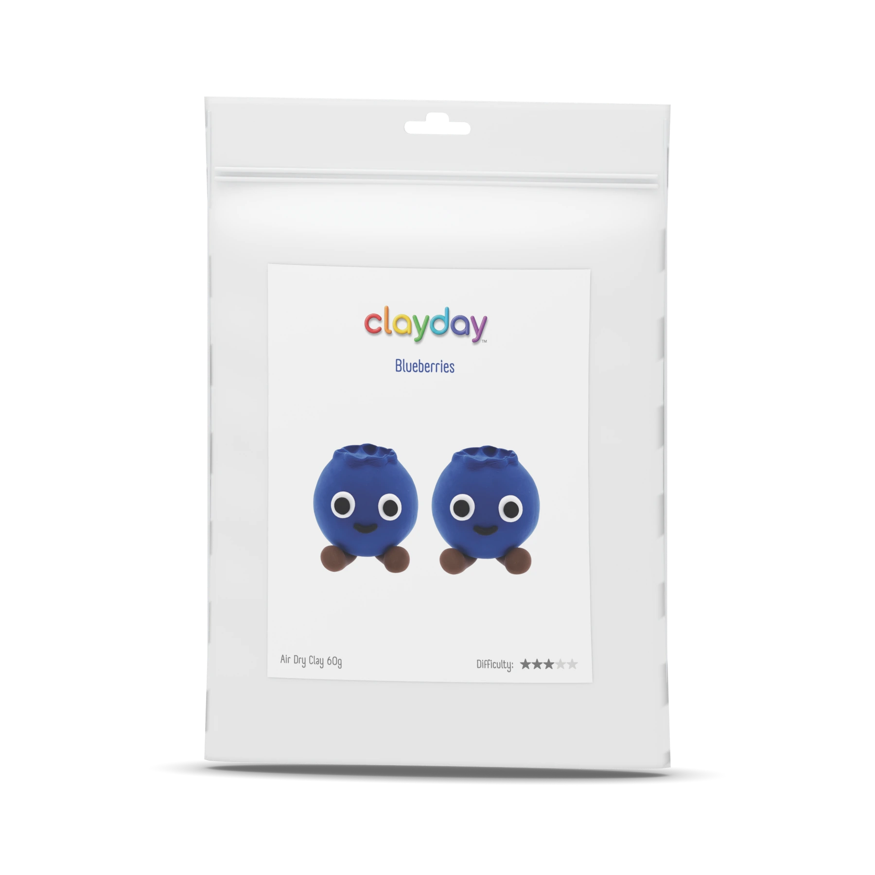 Blueberries kit packaging