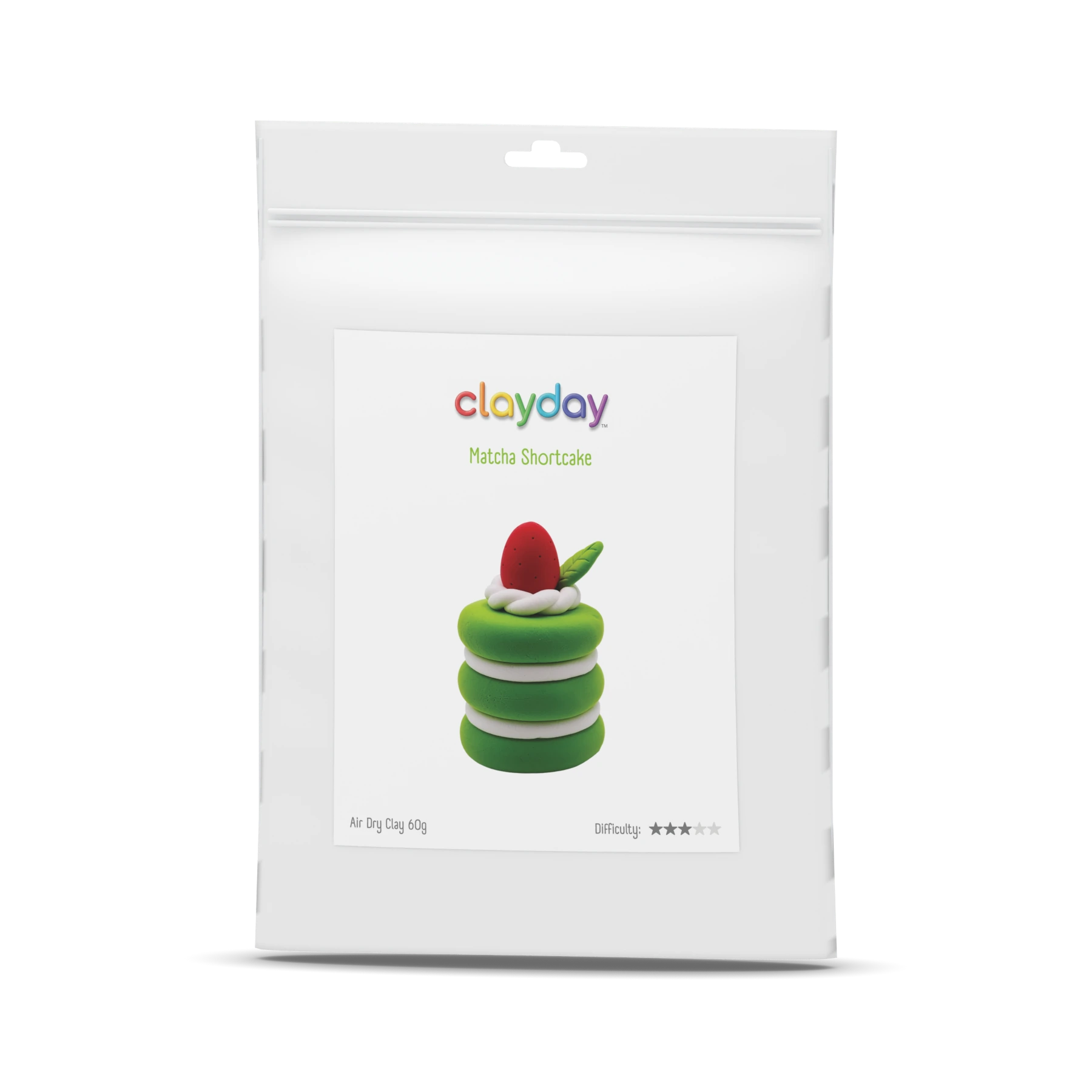 Matcha Shortcake kit packaging