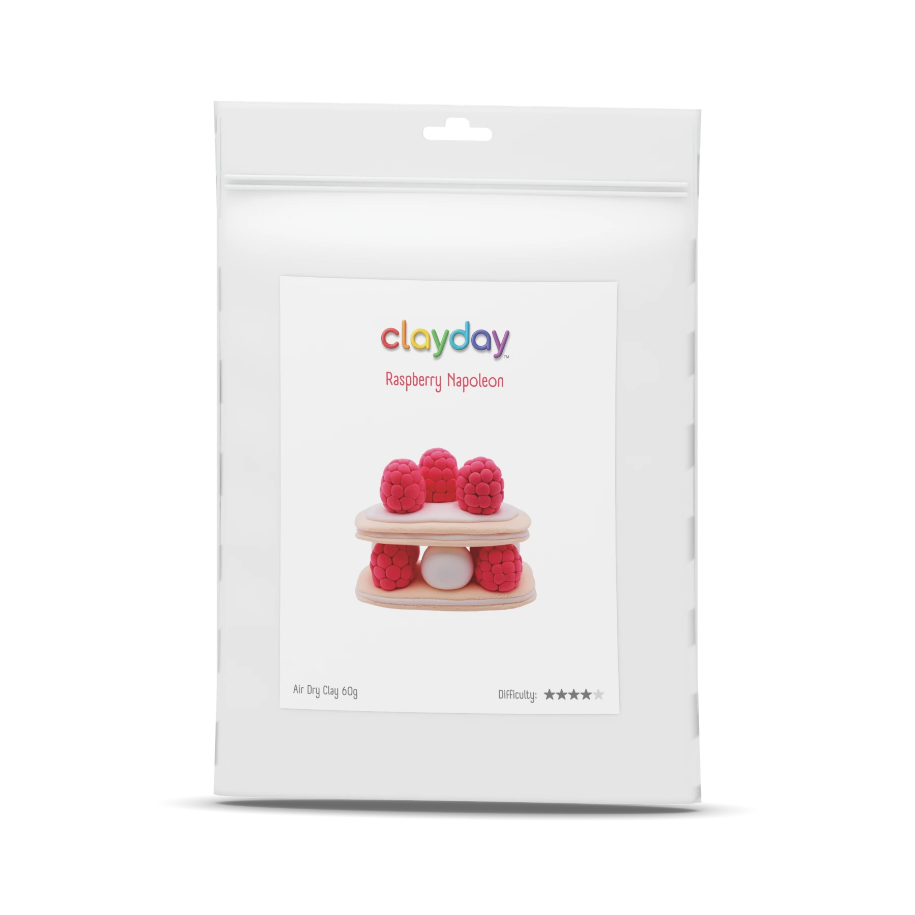 Raspberry Napoleon pouch packaging render