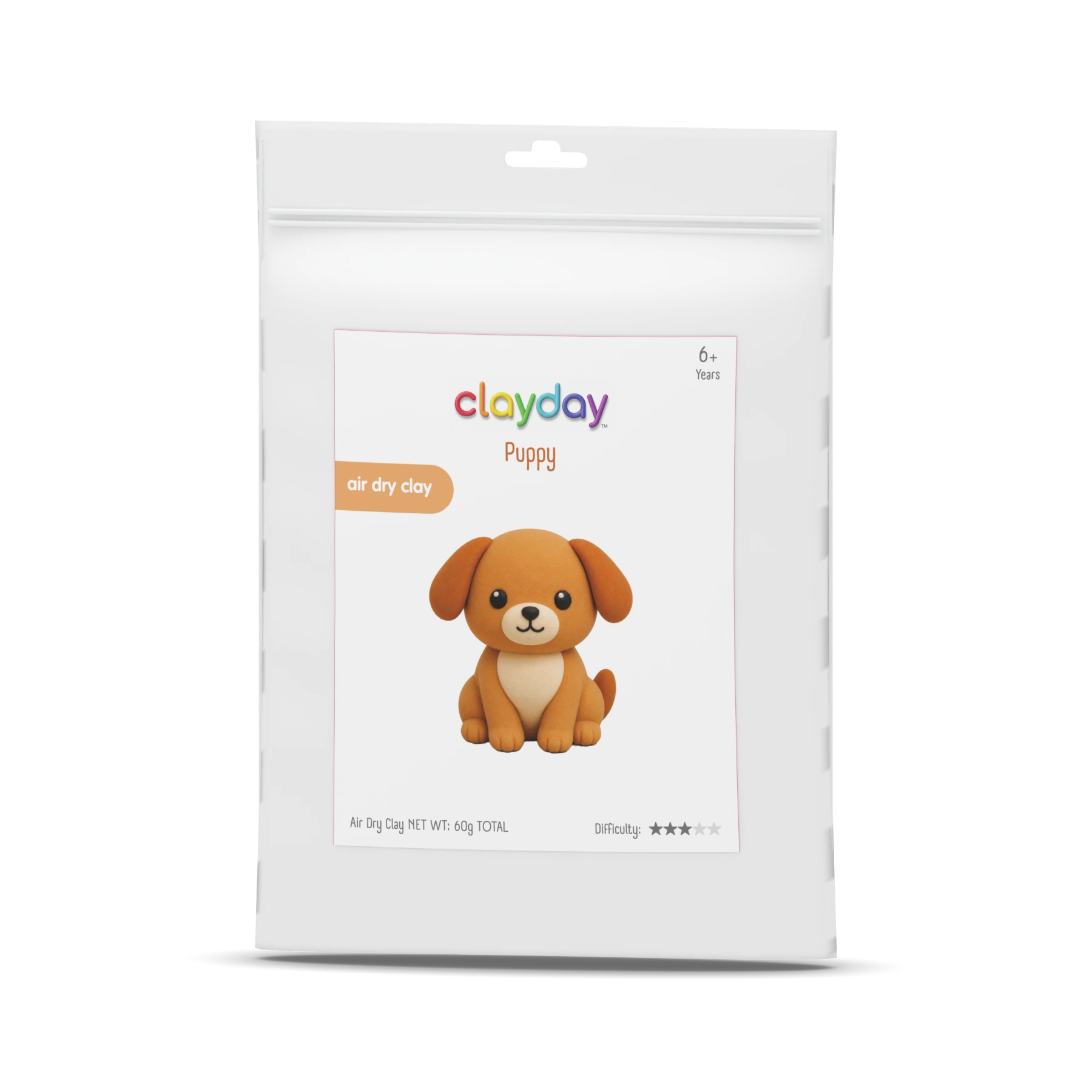 Puppy pouch kit packaging render