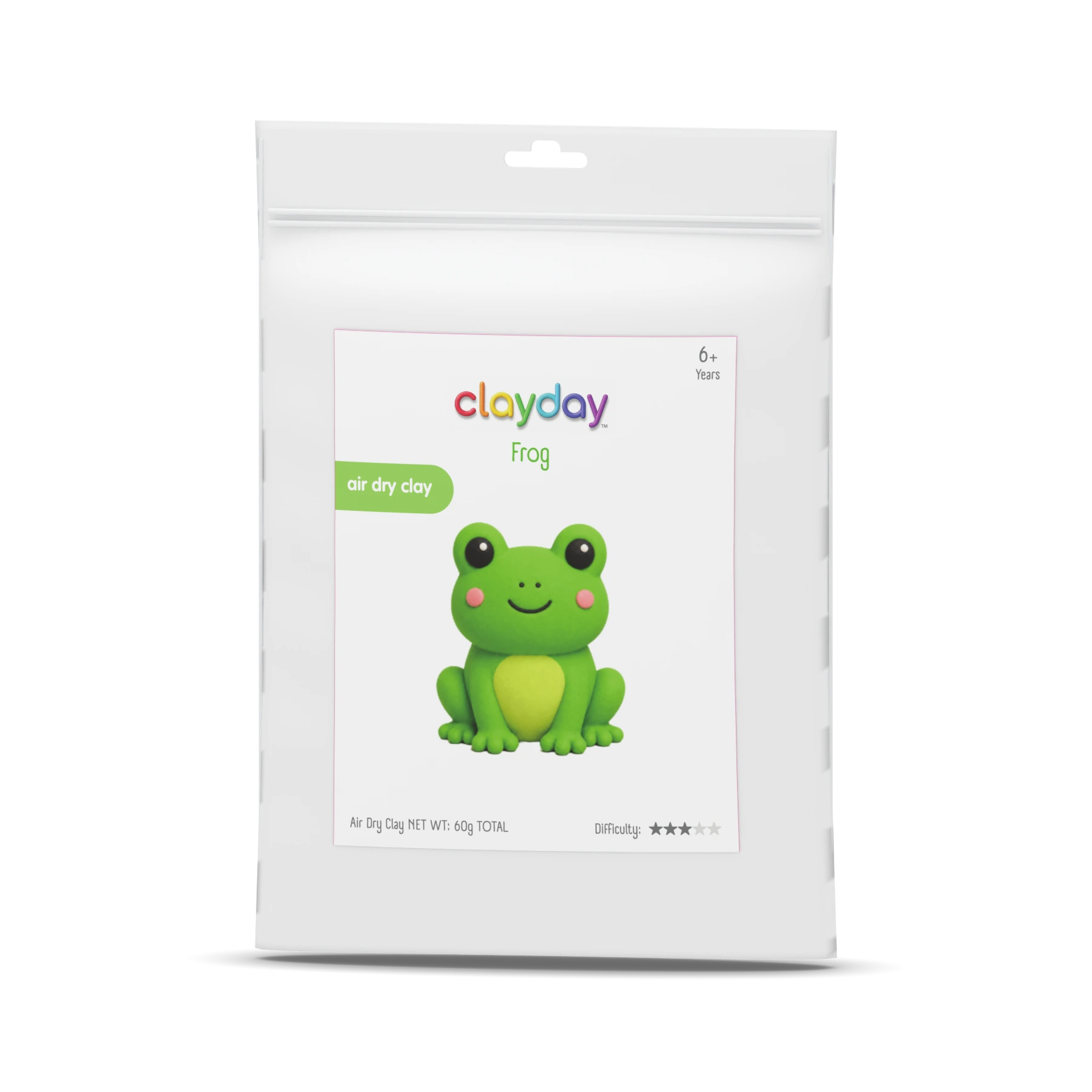 Frog pouch kit packaging render